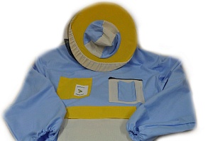 Купить - костюмы для пчеловода: Куртка пчеловода с сеткой диагональ (100% хлопок) р.62 - Воронеж